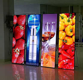 64X64 Module Resolutie LED Poster Display SMD2121 Chips Die Casting Aluminium Cabinet