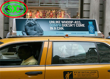 Outdoor Full Color Car Rental LED Signage Display 4.81mm Pitch IP65 Reclame module