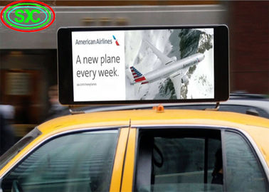 Taxi dak LED display HD waterdicht Full Color WIFI GPS Billboard P5