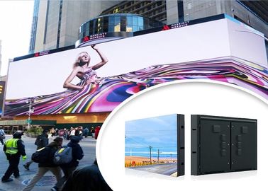 Buiten waterdichte SMD P6 reclame-LED-schermen met volle kleur en hoge helderheid