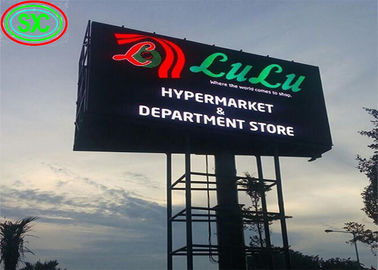 Grote outdoor P10 Full Color Advertising LED Screen Video Display IP67 waterdicht kast