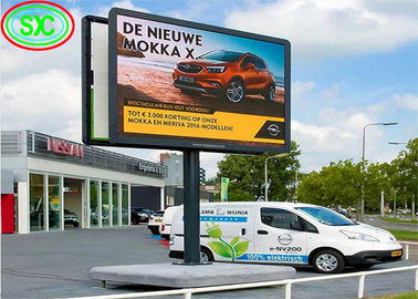 Grote outdoor P10 Full Color Advertising LED Screen Video Display IP67 waterdicht kast