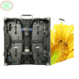 Fijne toonhoogte P2.604 Indoor Rental Event LED Stage Background Screen Full Color Hoge helderheid