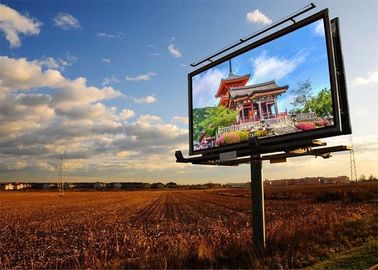P5 Outdoor Full Color LED Display Screen Wide Viewing Angle Vaste installatie LED-bord