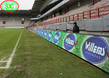 Grote locaties Wide Angle Stadium Screen LED Display P10 IP65 Waterdicht HD Iron Box