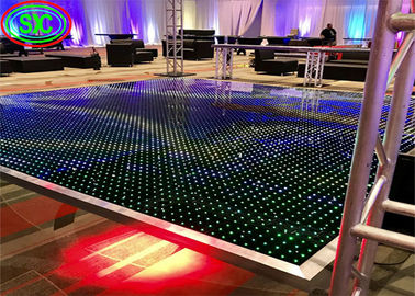 China SMD3535 Sound Active DJ Led Disco Dance Floor Warm witte straalpanelen