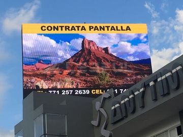 P6 Buitenaardse High Definition Full Color waterdichte LED-gelijste aluminiumkast