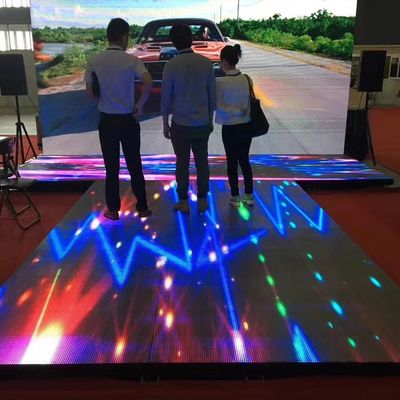 Goede prijs Het volledige Scherm van Kleuren Interactieve P4.81 Geleide Dance Floor online