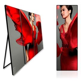 Gegooid aluminium scherm voorkant P2.5 Digitaal LED Poster Stereo Mount Gemakkelijke installatie