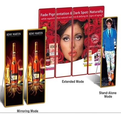 Goede prijs Aluminium-LED-posterdisplay met moduleoplossing 172*86 en SMD2121 Led-chips met paneelmateriaal online