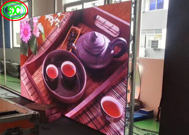 Advertentie P3 P4 P5 1200cd/m2 Full Color High Definition No Smear LED Display