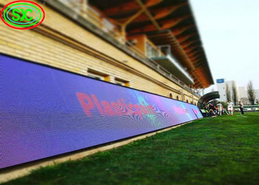 Verhuur van aluminium-gevestigde behuizing zacht scherm RGB-paneel P8 IP65 LED-stadionborden