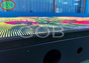 Verhuurkas met gegoten aluminium 256*128mm Indoor Full Color LED Display GOB