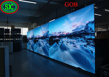 Kleine toonhoogte Hoogresolutie GOB Waterdicht en vochtdicht LED-scherm
