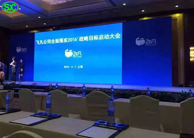 P6 Indoor Full Color LED Video Wall met 6 mm pixel pitch en 384 mm x 192 mm module grootte