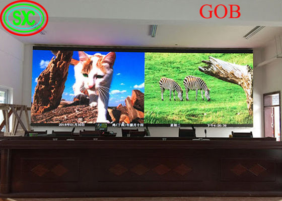 Vaste Led Display video wall led GOB COB technologie met CE ROHS FCC CB certificaten vast led display
