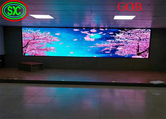 Vaste Led Display video wall led GOB COB technologie met CE ROHS FCC CB certificaten vast led display