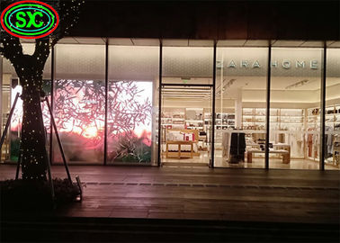 Full Color Transparent Led Screen P3.91-7.82 1000mm*500mm/1000mm*1000mm Glazen ramen