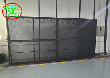 Nationstar Kinglight LED lamp P3.91-7.82 Volkleurig Waterdicht Mesh Transparante LED Glaswand voor binnen- en buiten