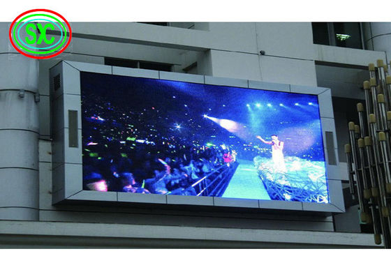 P4 Buiten Waterdicht Full Color LED Scherm 4mm Pixel 10000h Levensduur