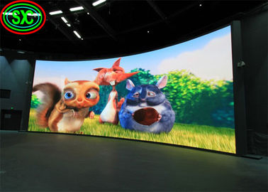 Super Hot Selling HD GOB Waterdicht Kleine pixel gebogen reclame scherm