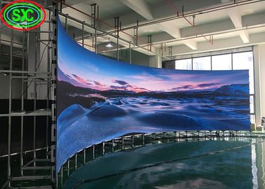 Gegote aluminium behuizing Gemakkelijke installatie Module Resolutie SMD P4 Indoor HD Full Color LED Display