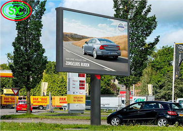 Buitenverhuur scherm waterdicht HD laag energie IP65 Vaste P10 LED display Billboard