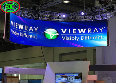 Gegote aluminium behuizing P6 Full Color Indoor Suspended LED Screen 2500nits Helderheid 27777 punten/m2 Pixeldichtheid