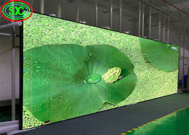 Huur schermmodule gebogen P3.91 P4.81 Indoor Full Color LED Display 500*1000mm Aluminium behuizing