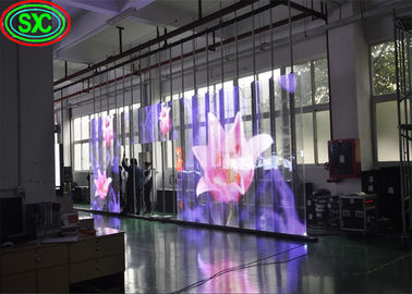 Waterdicht buitenscherm Video IP65 HD P3.91 Transparent LED scherm