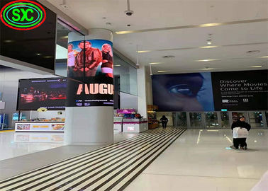 Hoge helderheid HD Verhuur zachte module P2.5 P3 P4 P5 Indoor Fixed LED Flexible Cylindrical Video Wall
