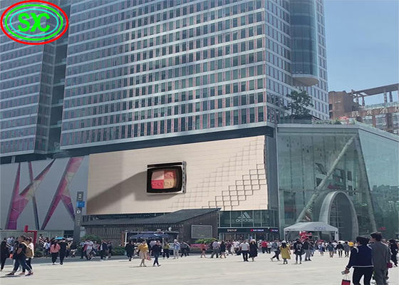 P10 Buiten LED Display Scherm 10mm Pixelafstand IP65 Waterdicht