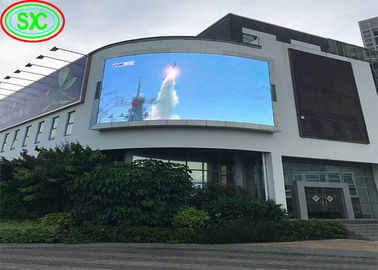 Advertenties voor het huren van winkelcentra HD Full Color Hanging Flexible P10 LED billboards
