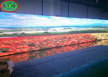 Buiten waterdichte verhuurinstallatie met gietgietwerk Aluminium 25*250mm P3.91 LED-advertentiebeeldscherm