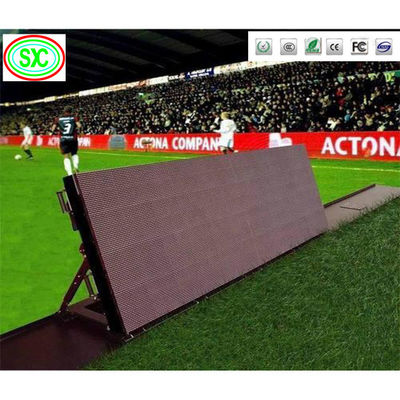 P10 Stadion LED Scherm 10000 pixels/m² 5000-7000cd/m² Helderheid