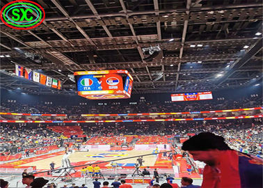 Advertenties Verhuur van schermen Volkleurig basketbalveld Borden P8 Stadion LED-displays