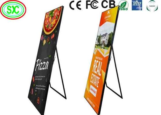 Ultra High Definition Reclame Verticale P2.5 P3 LED Poster Display Kan Huur LED Display Scherm Weergeven
