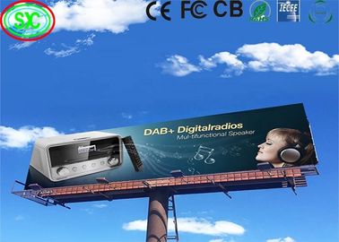 P12 Buiten waterdicht volkleurig LED-scherm, hoge vernieuwingsfrequentie LED-advertentiebord