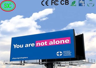 P8 LED Billboard, High Definition Outdoor Full Color LED energiebesparende billboards