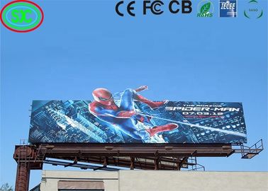 Gegooid aluminium podiumscherm Buiten waterdicht Groot digitaal reclame 10 mm straat LED billboards