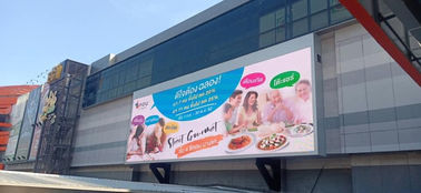 Elektrische SMD 3535 Sport Perimeter LED Die-Cast Aluminium Billboard Display Ultra Clear Vision