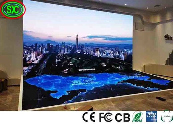 Fijne pixel pitch hoge verversingsfrequentie P2.5 3840hz Advertentie LED-scherm