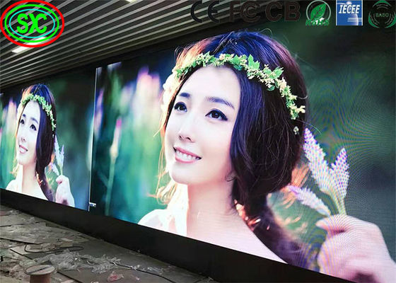 HD Verhuur P3 LED Video Scherm DIP346 Reclame LED Billboard AC110 / 220V