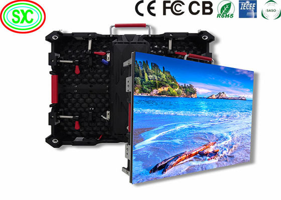 HD SMD LED Die-Cast Aluminium Screen 62500 Dots/Sqm, Indoor LED TV Wall Rental