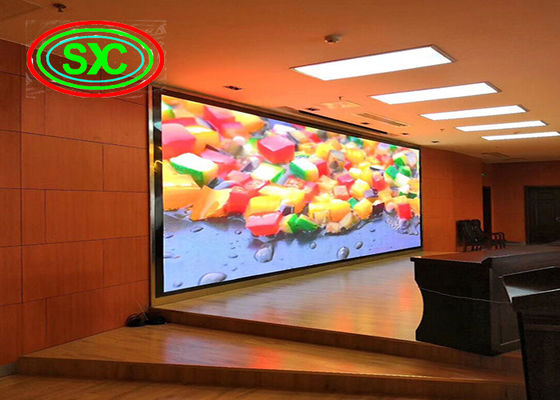 SMD 3528 P6 Grote RGB LED-gecast aluminium scherm IP65 lange levensduur Indoor LED TV muur