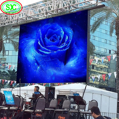 SMD1515 Standard Die Cast Aluminium Cabinet Indoor Full Color P2.5 Haning Led Display
