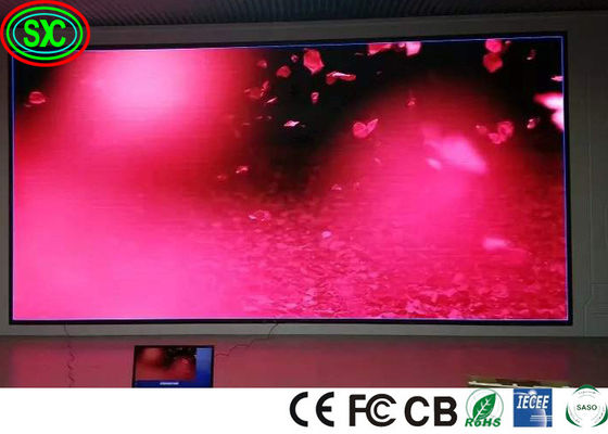 Hoogwaardige P4 Indoor Full Color LED Display Video Wall Voor vergaderruimte Kerk Studio
