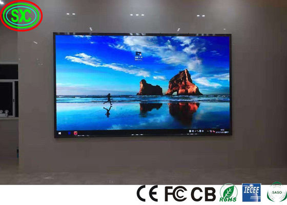 Hoogwaardige P4 Indoor Full Color LED Display Video Wall Voor vergaderruimte Kerk Studio