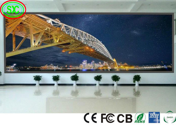 No-Smear HD Audio-Visual P2 P3 256*128mm Indoor Full-Color LED Display Full-Color led display