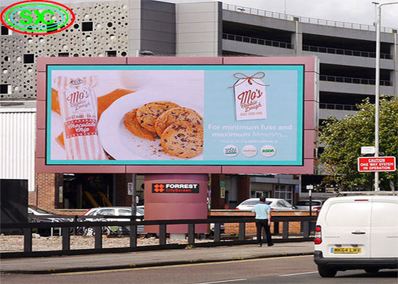 P6 Outdoor Full Color HD LED Die-Cast Aluminium Leasing Screen 3 jaar garantie